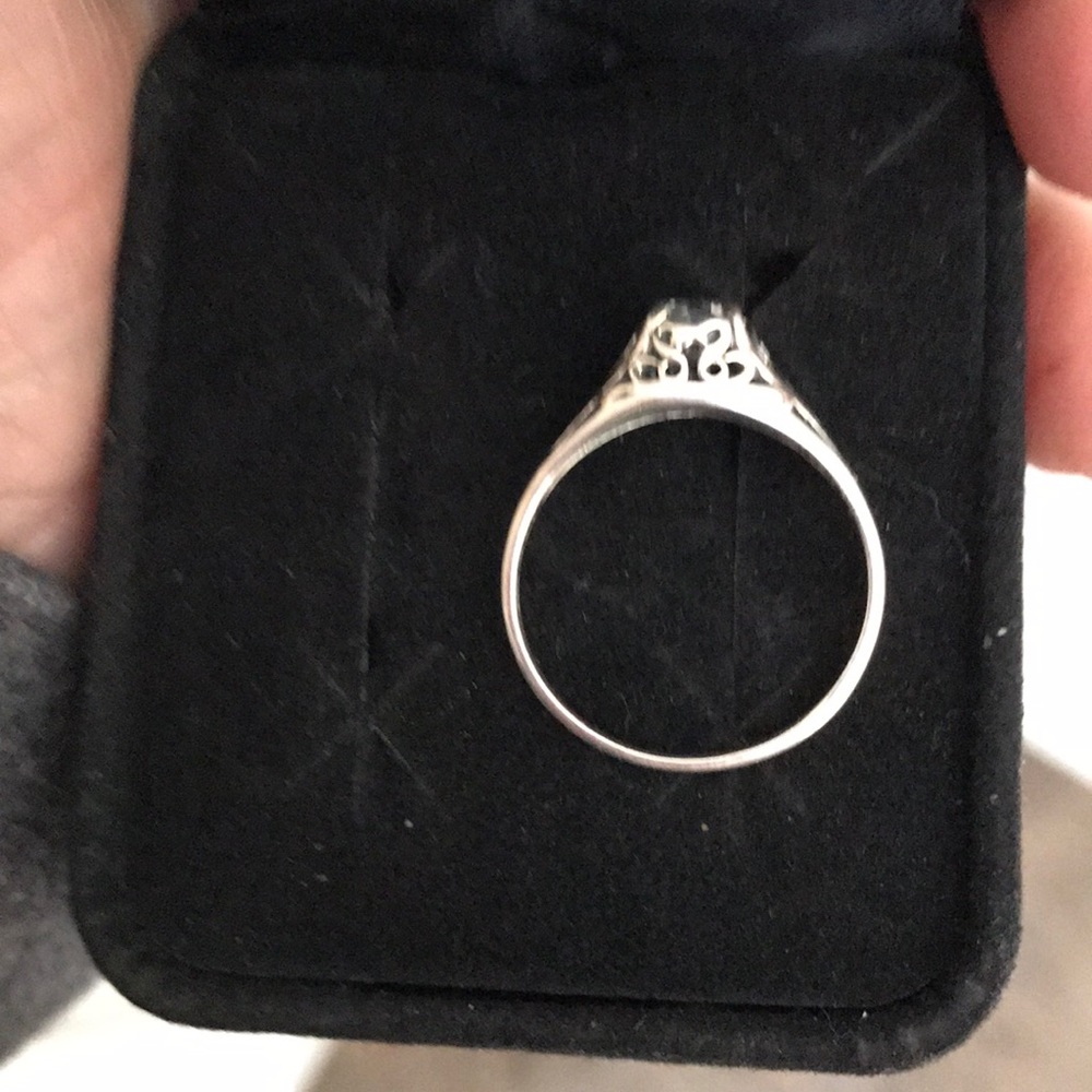 SS Solitaire CZ Ring - Picture 3 of 5